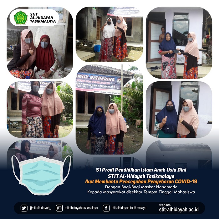 prodi piaud bagi-bagi masker